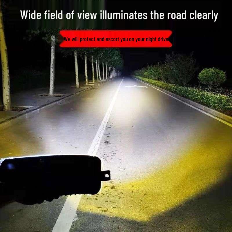 Ultra-Bright LED Front Fog Light Kit for Jiefang JH6: Anti-Fog Headlight Modification Accessories