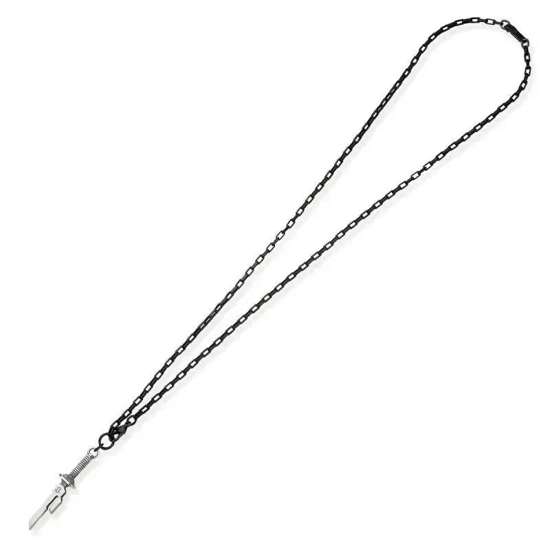 Collar de Cosplay de Anime Jujutsu Kaisen Fushiguro Toji, colgante con diseño de espada y lanza de Tianri, Gargantilla, accesorios de joyería, regalos