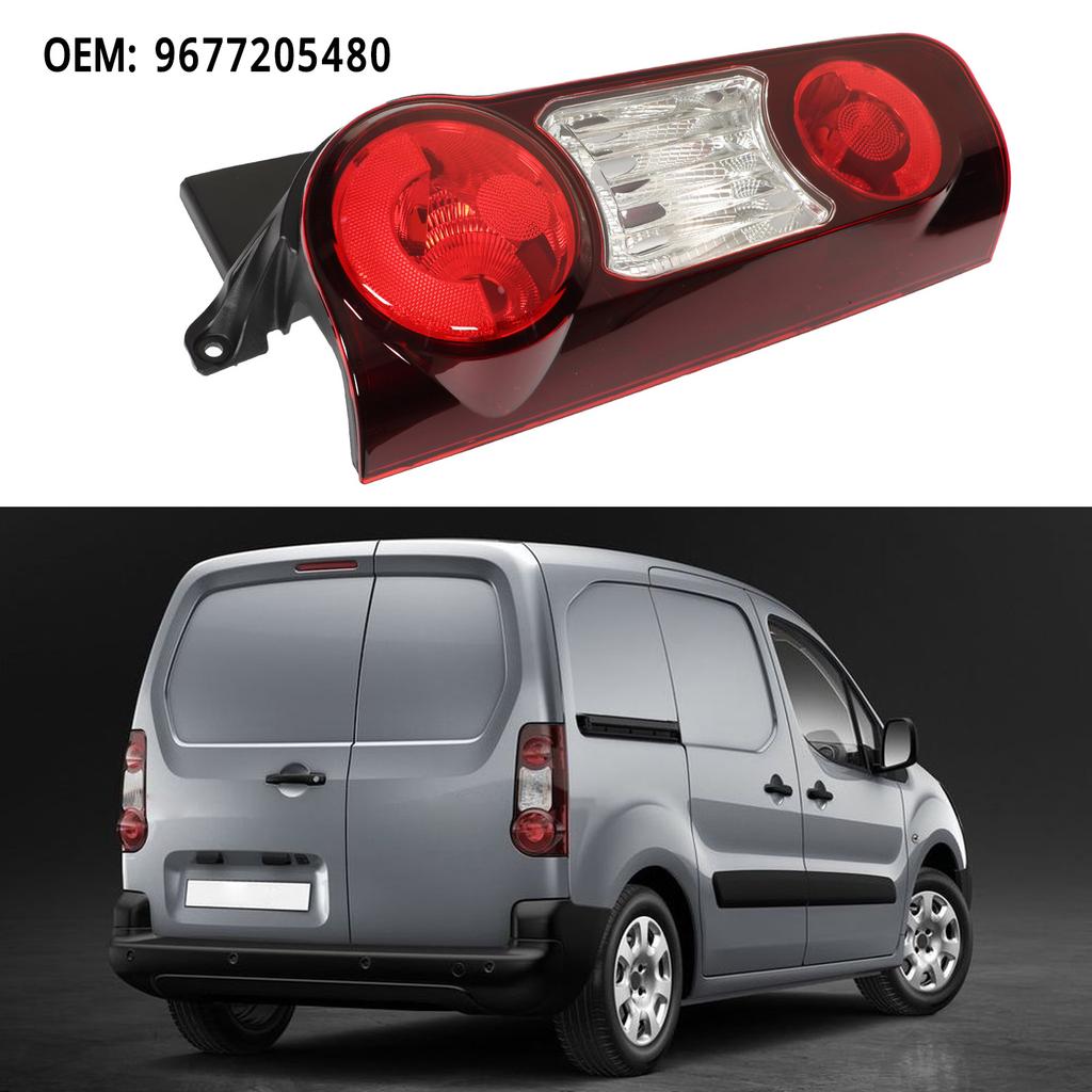 Right Tail Light Rear Turn Signal Lamp Right Tail Light Assembly 9677205480 Rear Brake Turn Signal Lamp Replacement for Mk2 Van