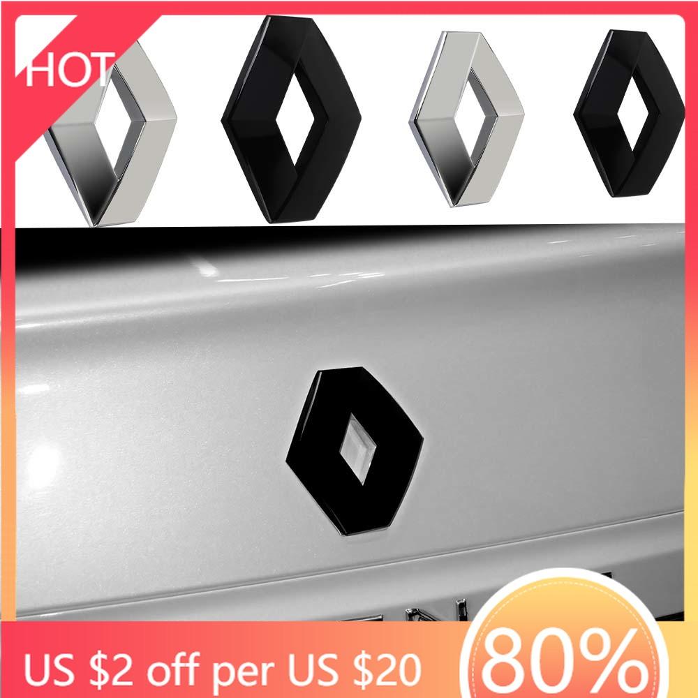 For Renault 2026 New Hub Caps Car Styling Front Hood Emblem Rear Trunk Badge Grille Logo Sticker For Renault DACIA Loguna Duster