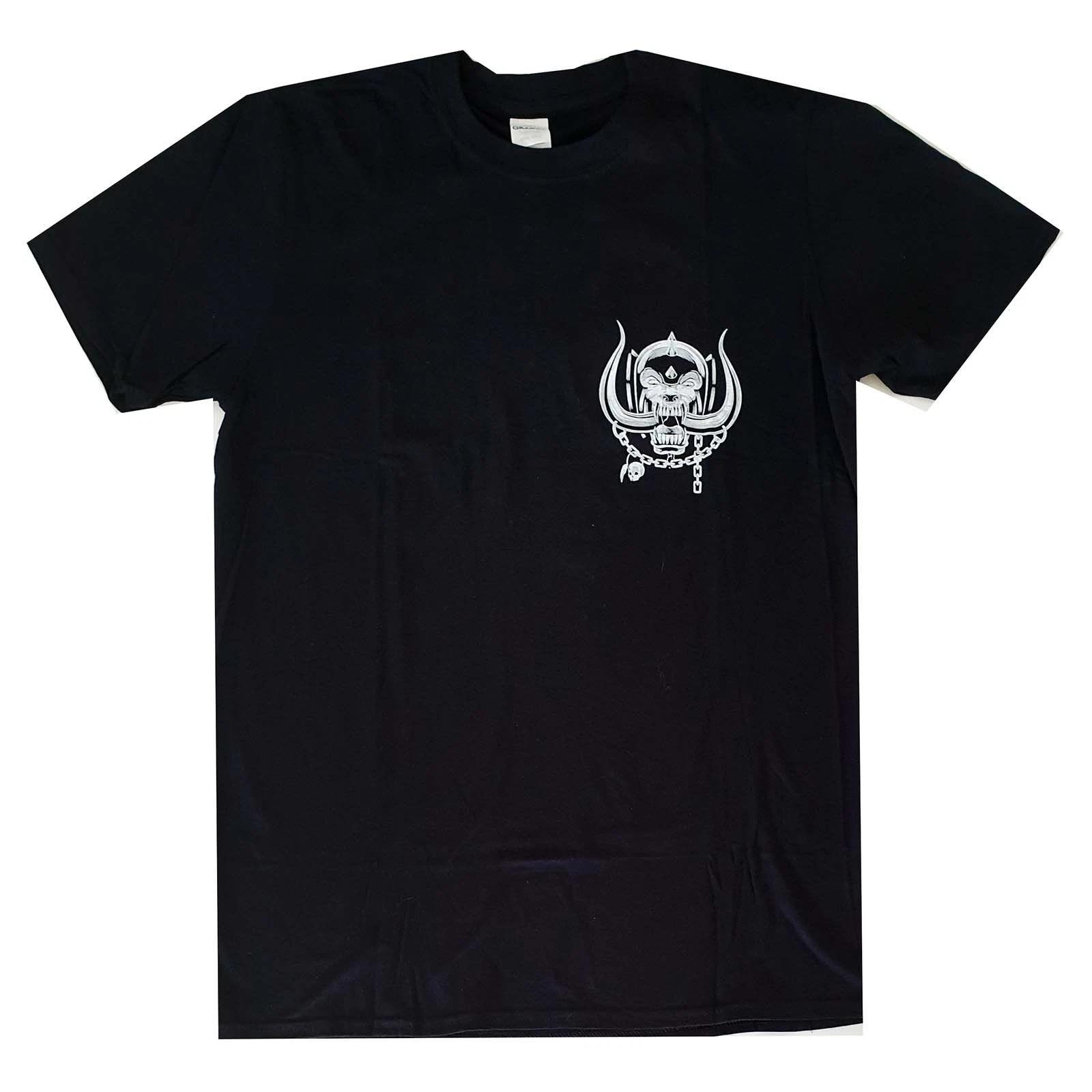 Motorhead Pocket Logo Shirt S-XXL Official T-Shirt Metal Rock Band Tshirt XL