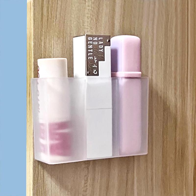 

Коробка для хранения помады, сетчатая коробка, зеркальный шкафчик без сверления, косметика, трехточечная сетка, карандаш для бровей, кисть, ножницы, сетчатая коробка для хранения.