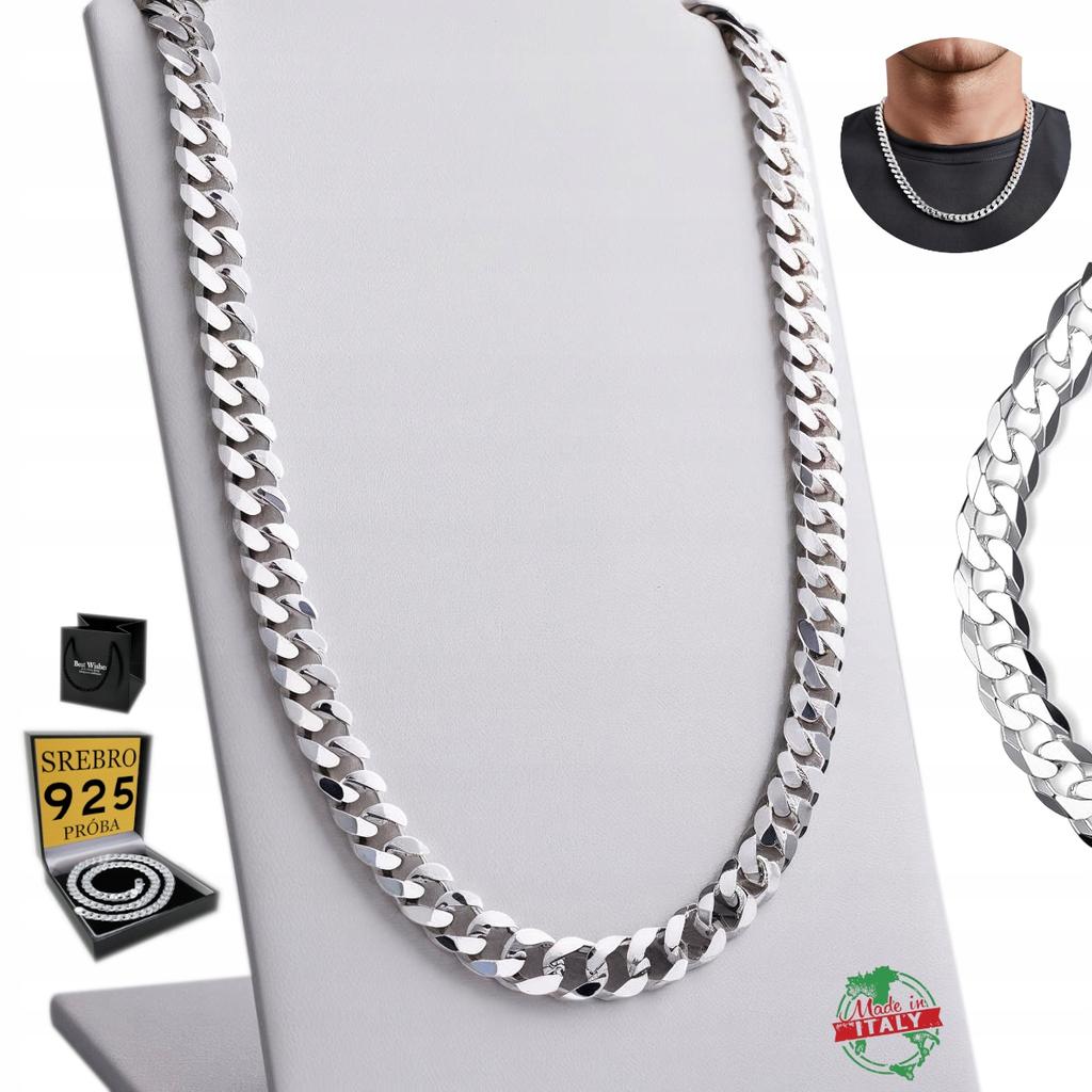 SILVER Men' Chain 925 SILVER Armor 6mm FULL ITALIAN Chain