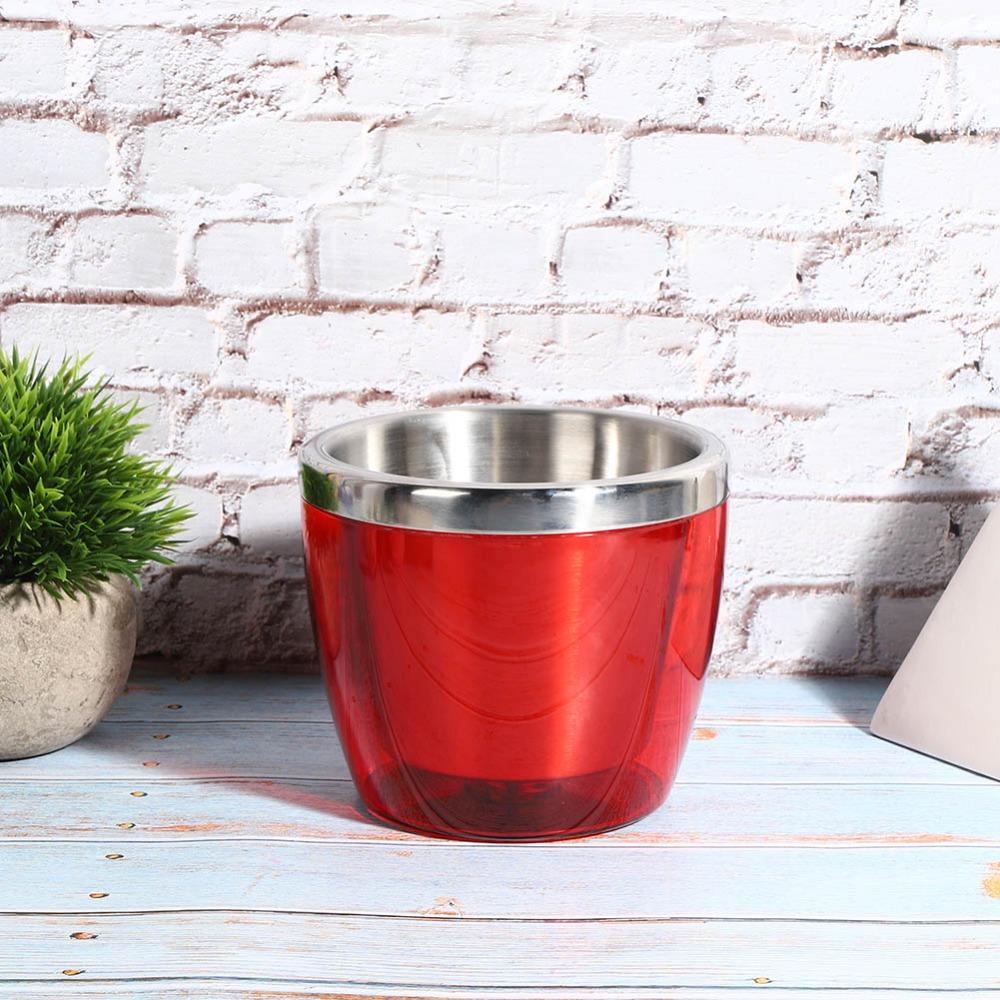 Mini Mini Secchiello per Vino Acciaio Inossidabile Doppio Strato Isolato Casa