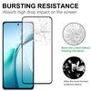 Für OnePlus Nord CE4 Lite 5G AGC Glas Displayschutzfolie Vollflächig Klebend Schwarzer Rand Handy-Bildschirmfolie