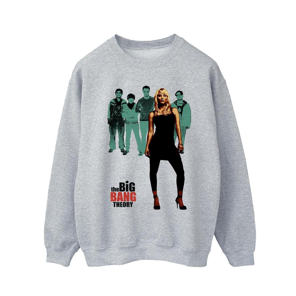 The Big Bang Theory Mens Penny Standing Sweatshirt