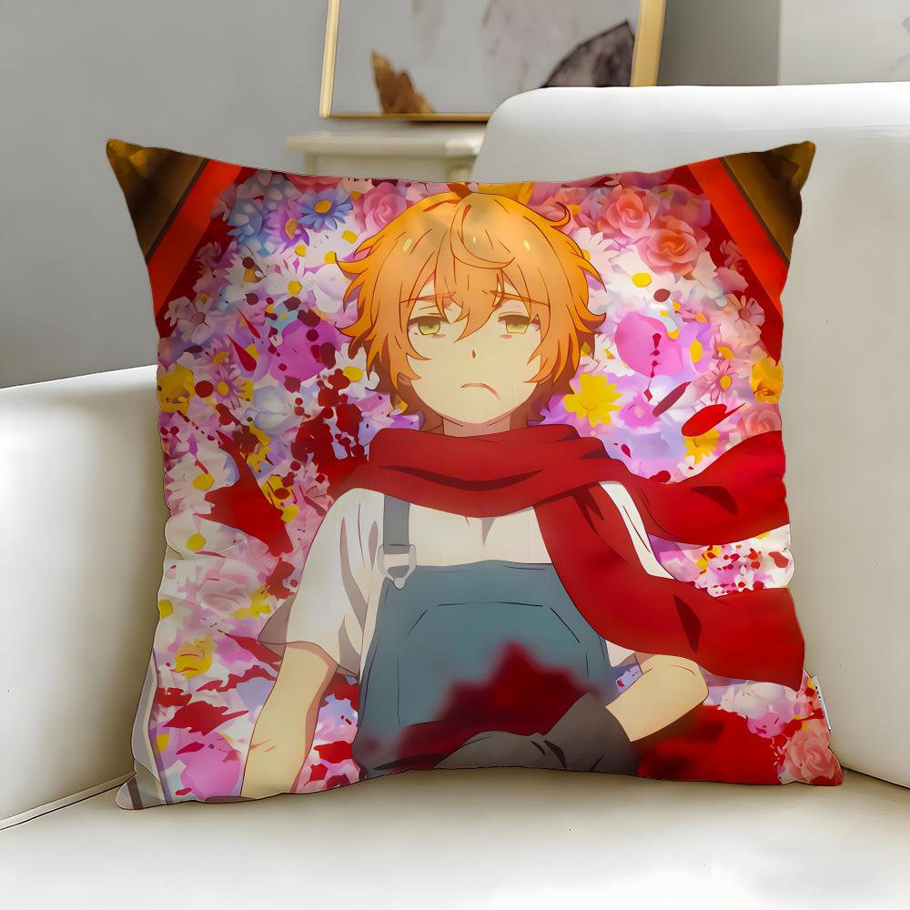 Beliebte Anime Angels Of Death Kissenbezug Weich & Leicht zu Waschen – Vielseitig für Sofa, Bett, Reisen und Büro