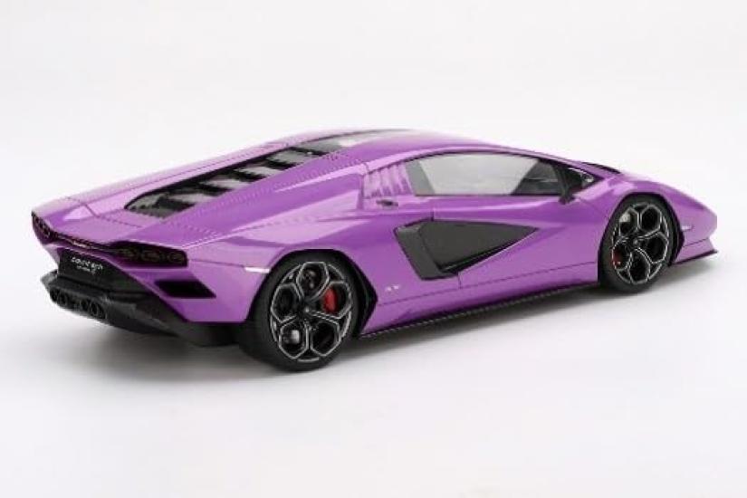 Sunrich TOP SPEED Maßstab Lamborghini Countach LPI Viola 30th Fertiges Modell TS0624 1/18 800-4 (lila)