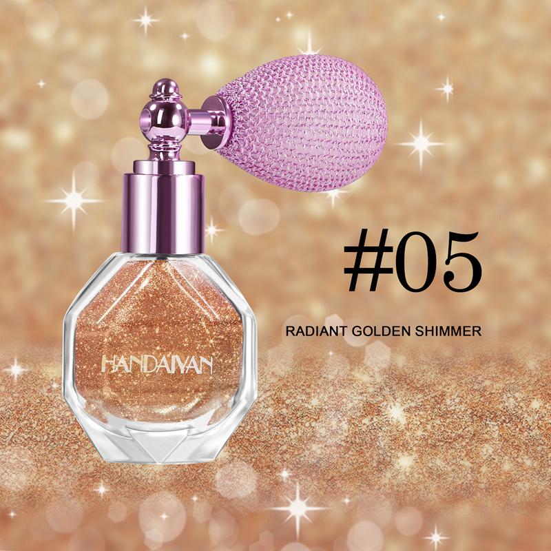 Glitter Spray Gold Silver Pink Glitter Powder For Body Face Hair Clothes Nail Art Craft Design Makeup Highlighter Loose