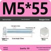 8.8 Grade Galvanized Hex Head Bolt, High-Strength M4-M30