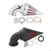 Motorcycle Air Cleaner Kit Practical Accessories Replace for XL 2004up Black