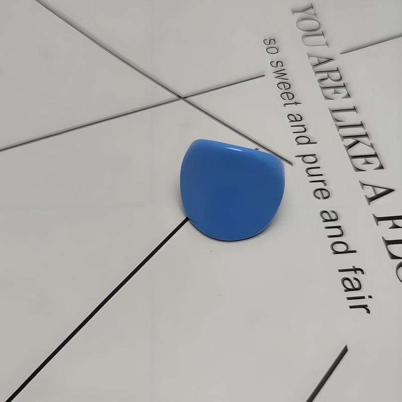 1 Stück Süßigkeitenfarbe Acrylharz Ring Einfach Mode Geometrisch Rund Fingerringe Damen Stapelringe