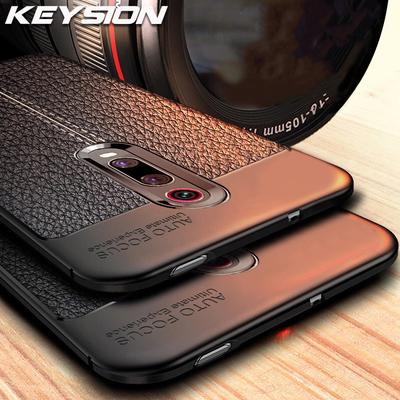 KEYSION Case for Xiaomi Mi 9T Pro Redmi K20 Note7S Case Soft TPU Ltchi Pattern Back Cover