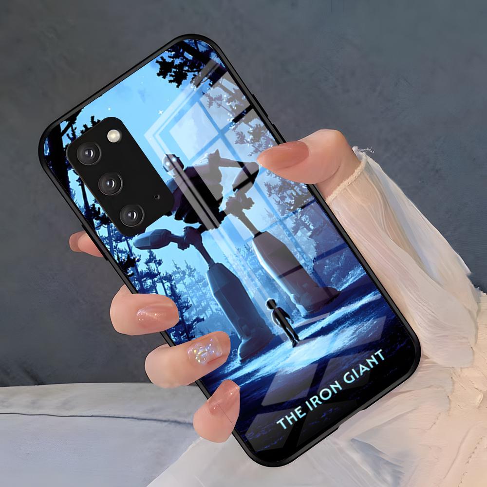 The Iron G-Giant Phone Case For Samsung A25 A13 A33 5G A54 A36 A35 A56 A52 A14 Shockproof Glass Cover