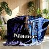 Custom Name Personalized BLEACH Print Blanket, Home Decor, Bedroom, Sofa, Camping, Couch, Gifts for Birthday ChristmasEnthusiasts