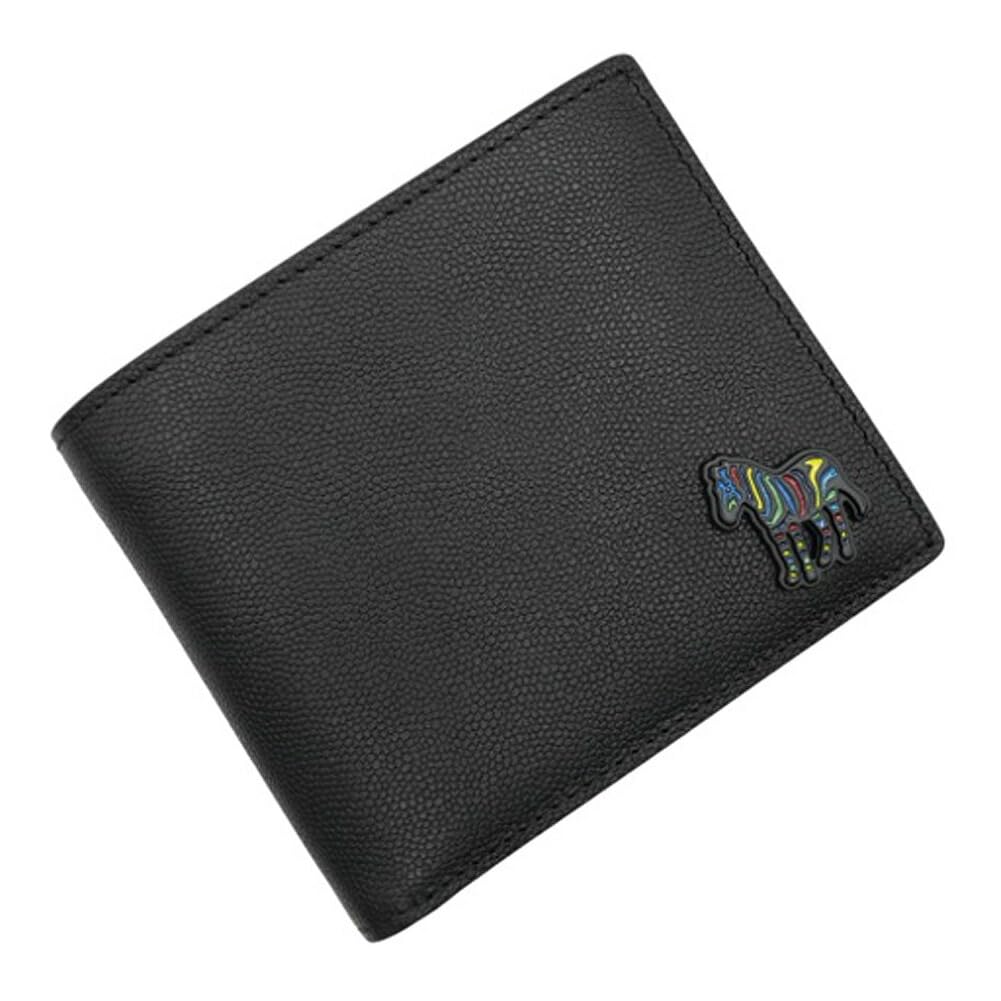 Paul Smith Bifold Wallet Coin M2A 6078 NMUZEB Black Men's (with Purse) [Used]