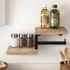 Space Saving Wall Mounted Toilet Paper Holder High Load-bearing Countertop Organizer  Kitchen