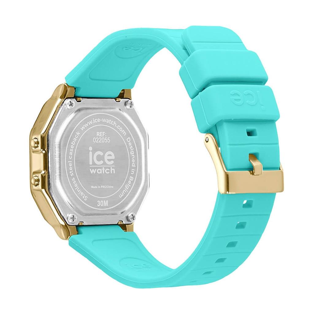 Authorized Distributor [Ice Watch] Ice Watch Digital Women's Watch 022055 ICE Digit Blue Curacao Small