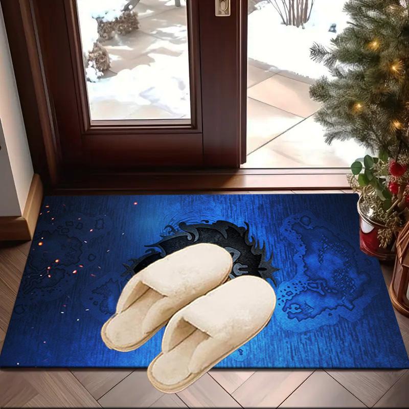 Warcraft Game Carpet, Chair Rug,Rug for Office Bedroom Living Rooms, Doormat Decor Fan Gift Christmas Gift