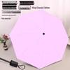 Yu Zhong Dual-Use Large Folding Umbrella for Men & Women, Sun & Rain Protection, Black Glue Shade, Perfect Gift.