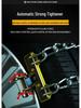 Universal Car Tire Anti-Skid Chains for Sedan & SUV - Snow & Mud Emergency Use