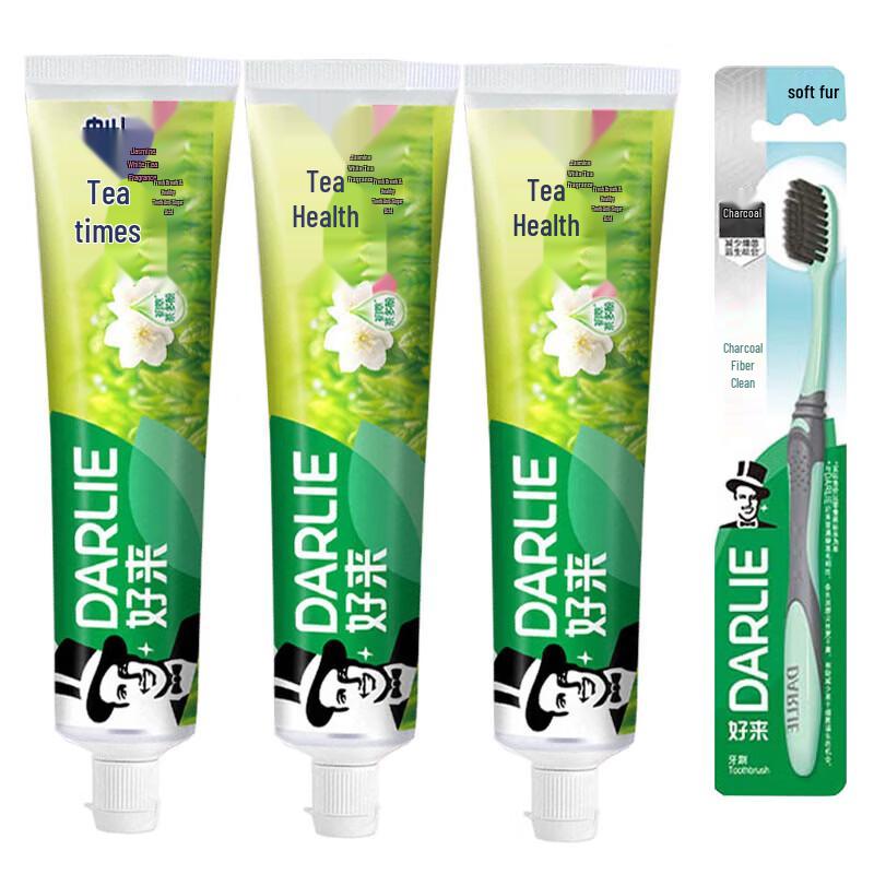 

Darlie Healthy Teeth & Gums Jasmine White Tea Toothpaste Set