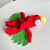 Halloween Pet Turkey Standing Costume With Colorful 3D Wings, Funny Red Bird Standing Outfit For Small And Medium Dogs