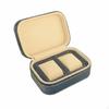 Portable Watch Storage Box Space-Saving Zippered Travel Case