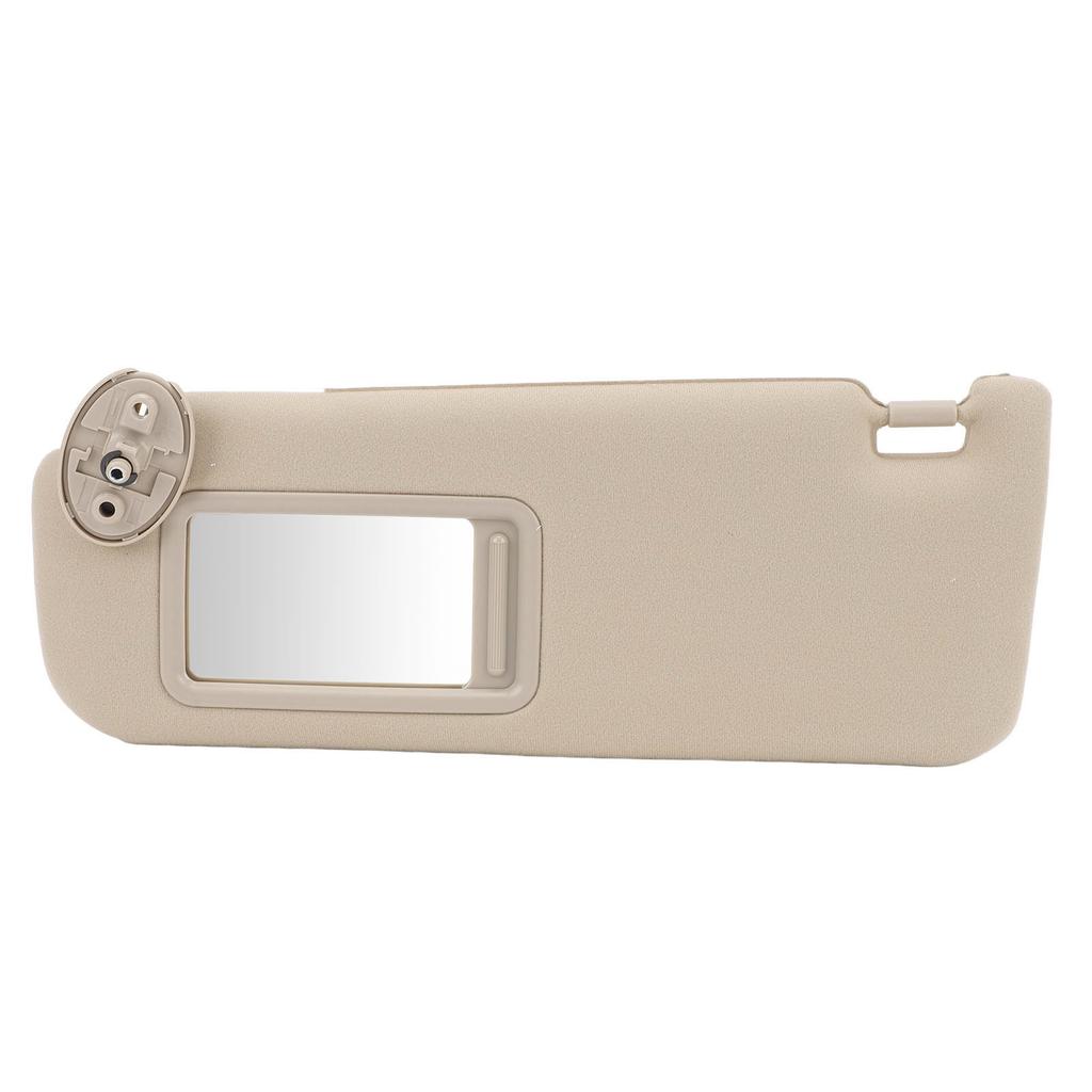 Sun Visor Replacement Beige ABS Sun Blocking Improve Visual Comfort for Camry XV50 2011 To 2017