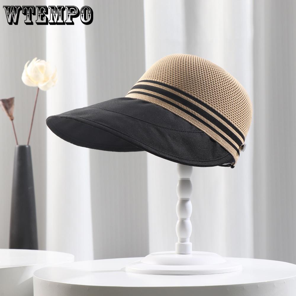Women's Sun Hat New Hollow Breathable Sun Protection Duck Tongue Hat Cycling Sun Hat