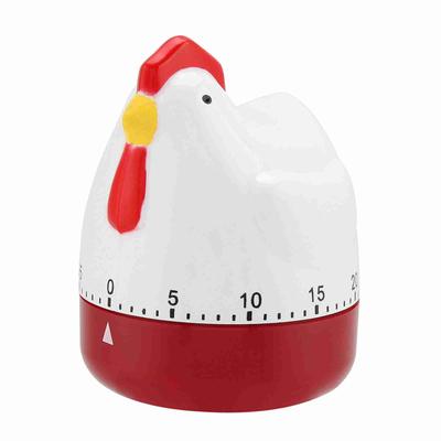 Lovely Chicken Timer Mechanical Kitchen Cooking Alarm Clock for Home Decor Timing Reminder
