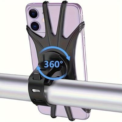 1pc 360 Degree Rotating Bike Phone Holder for Men Women Universal Fit Easy To Install Durable Material Cycling Accessory Perfect Gift for Bike Lovers