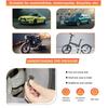 4 Pack 3 Color Indicator Tire Pressure Monitor Valve for Small Medium Motorcycle Bicycle Tire Pressure Monitoring and Alert