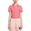 Nike Sportswear Essential Solid Polo T-Shirt Women Tops Pink DV7885-611