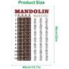 Mandolin Chord and Fingering Practice Chart