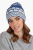Amanda Women' Hat with Pompom Blue