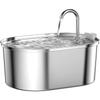 Stainless Steel Pet Water Dispenser Automatic Pet Water Drinker Smart Cat Water Fountain  Dog