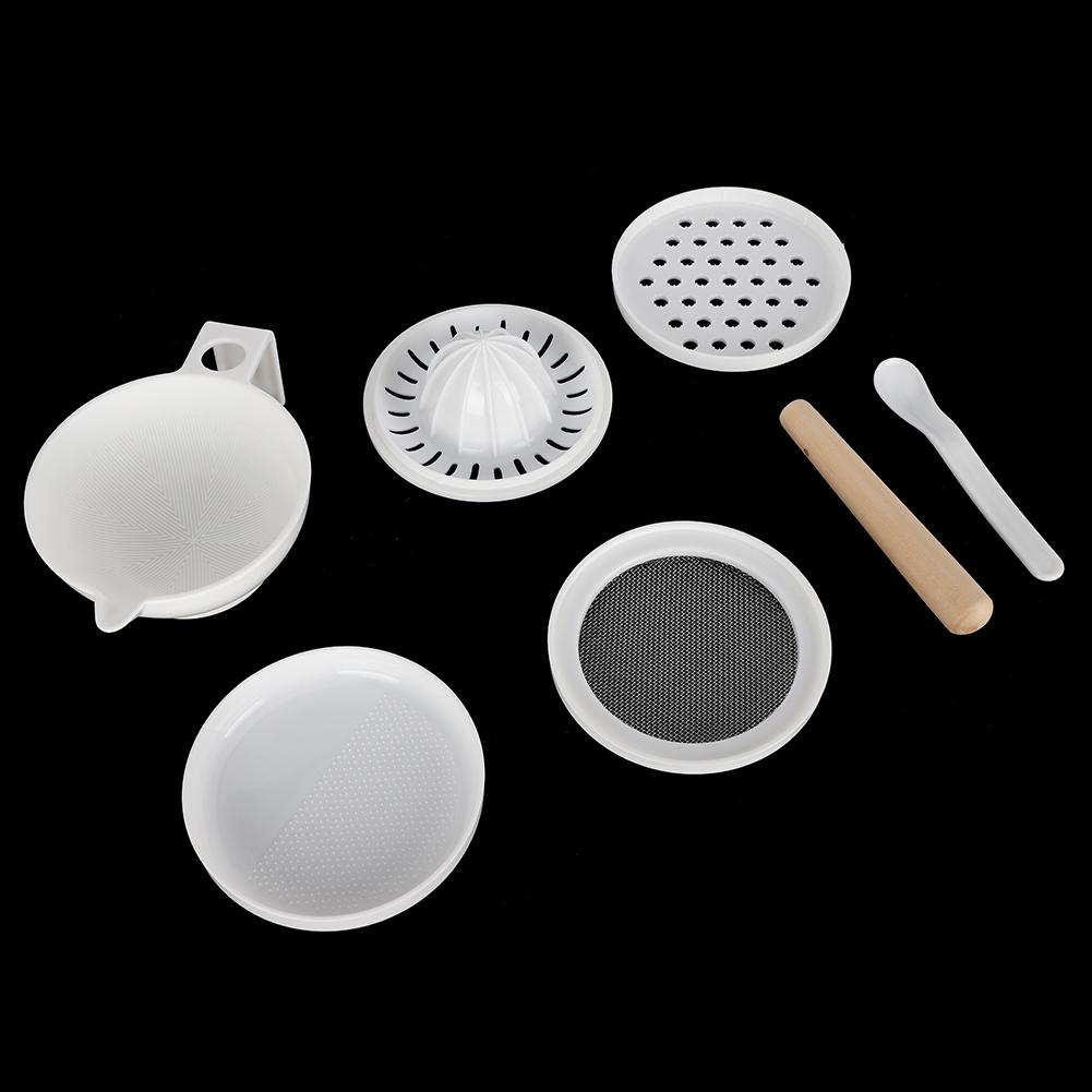 Infant Baby Grinding Food Bowl Multi Functional Vegetable Fruit Grinder Tool Set