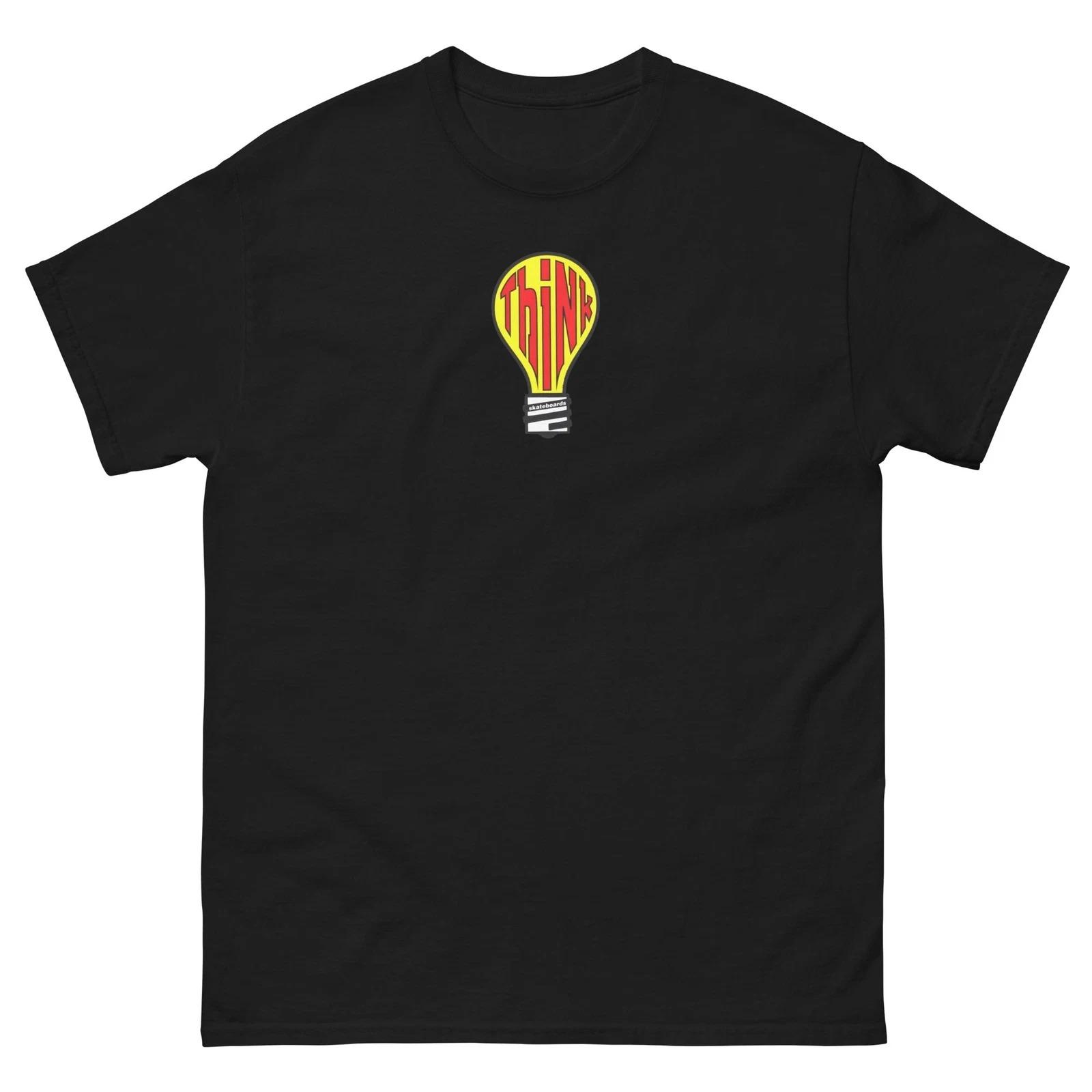 Tk Skateboards Lightbulb Graphic T-Shirt Graphic T-Shirt High-end Luxury Unisex Style Both of Men and Women S разноцветный
