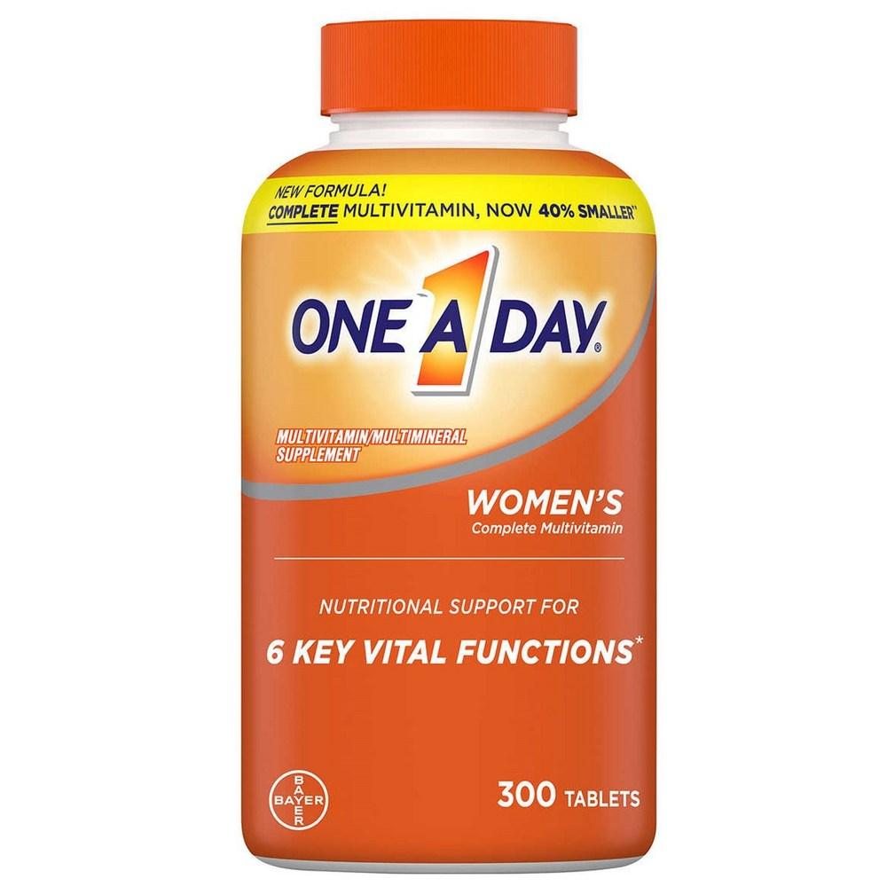 One Day Women's Formula Multivitamin Tablets 1 Pcs, 300 Tablets