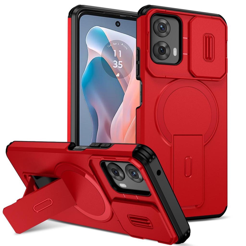 Applicable to MOTO Edge 5G 2026 Takeoff Magnetic Mobile Phone Case Motorola G 5G 2026 Bracket Case