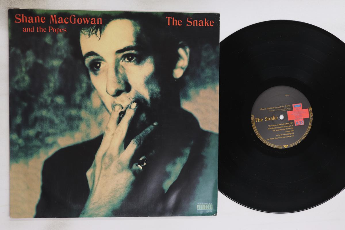 

LP Record SHANE MACGOWAN & THE POPES - Snake 4509981041 ZTT 1994 Europe Rock Used