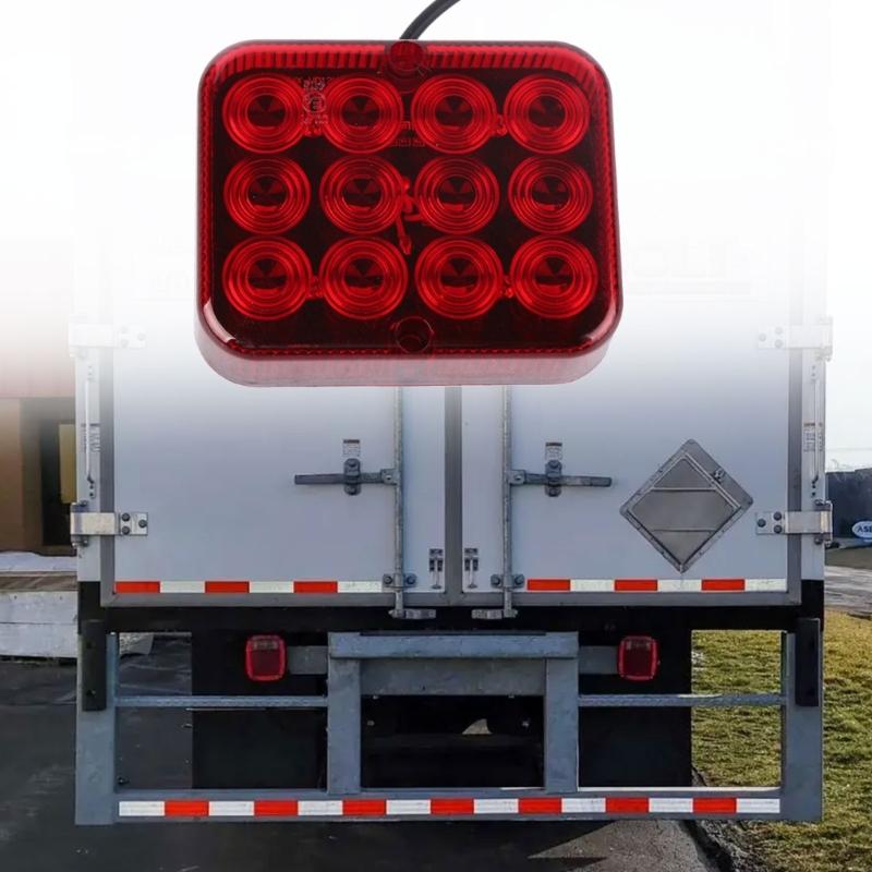 Energooszczędna wodoodporna lampa sygnalizacyjna 12 LED z trybem stroboskopowym do pojazdów użytkowych o dużej wytrzymałości Niskie zużycie energii