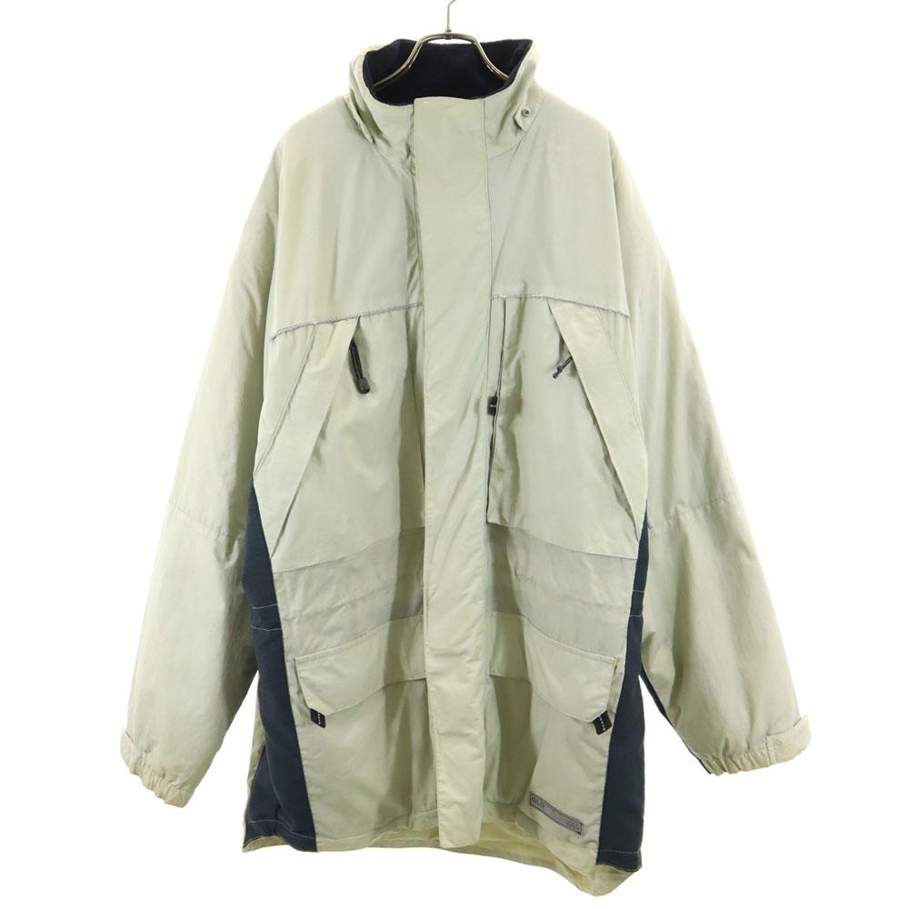 

OLD NAVY Old Batting jacket L beige Back fleece Men s Used