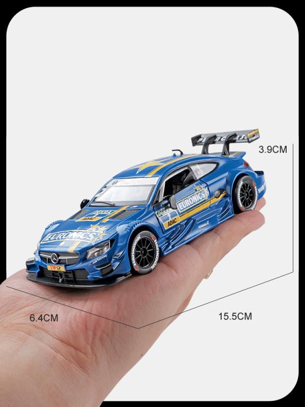 1:32 Mercedes-Benz C63 AMG Assembly Car Alloy Car Diecasts & Toy Vehicles Car Model Miniature Scale Model Car Toy For Children