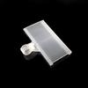 10Pcs Translucent Price Tag Holder Plastic Sign Card Holder Practical Price Display Card  Wire Shelf