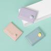 PU Trifold Wallet Fruit Pattern Folding Wallet Fashion Card Holder  Travel