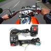 Motorcycle Switches 7/8" Handlebar Mount Start Stop Off On Off Button Side Switches 12V For ATV Motorcycle
