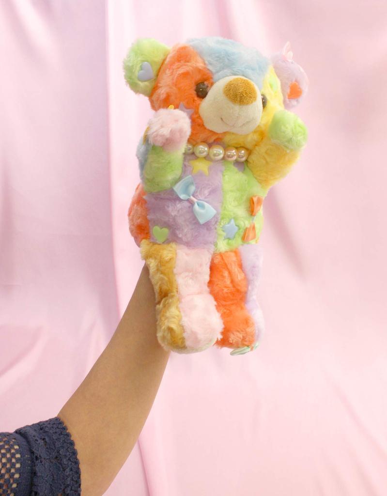 KAWAII Bear Pastel Hand Puppet