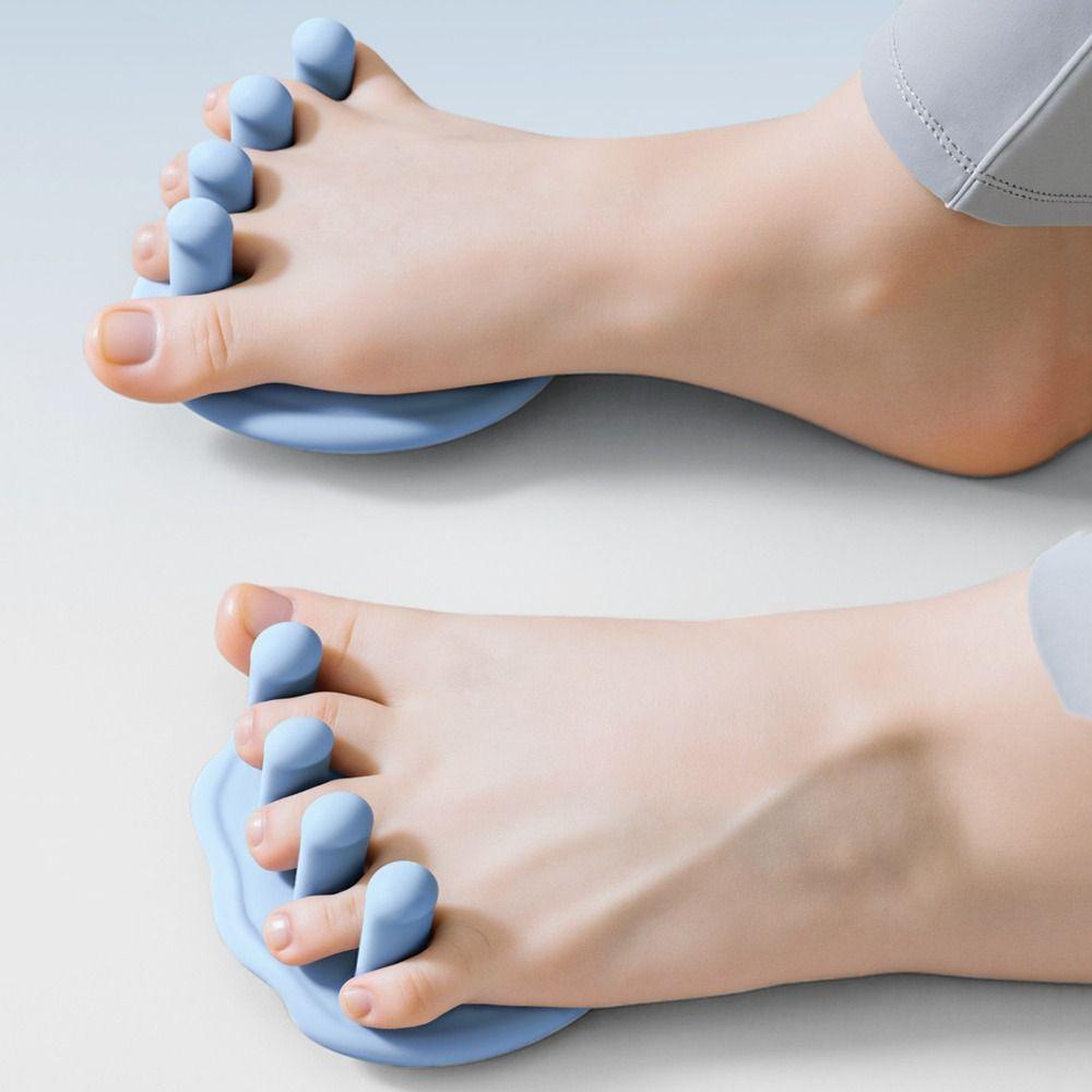 2Pcs Thin Leg Improvement Thumb Valgus Corrector Anti-slip Leg Sculpting Arch Trainer Flat Feet